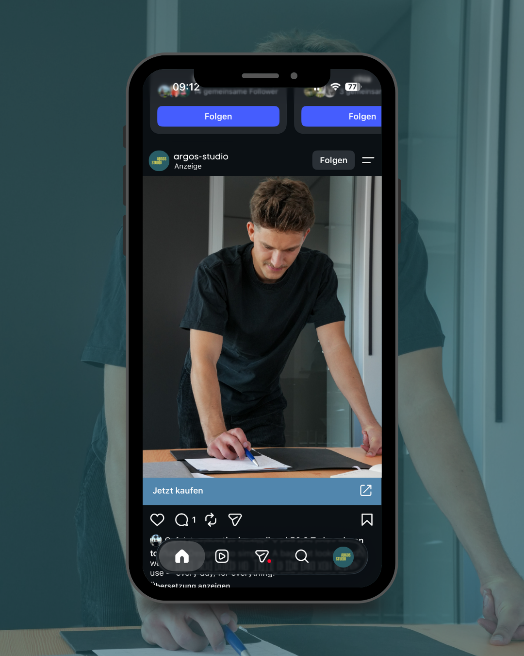 Werbevideo-Produktion für Meta Ads